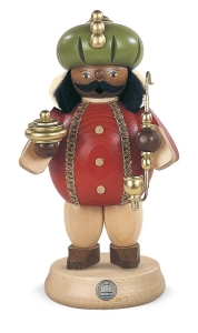 Müller Seiffen Räuchermann Balhasar, mittelgroß, 18 cm